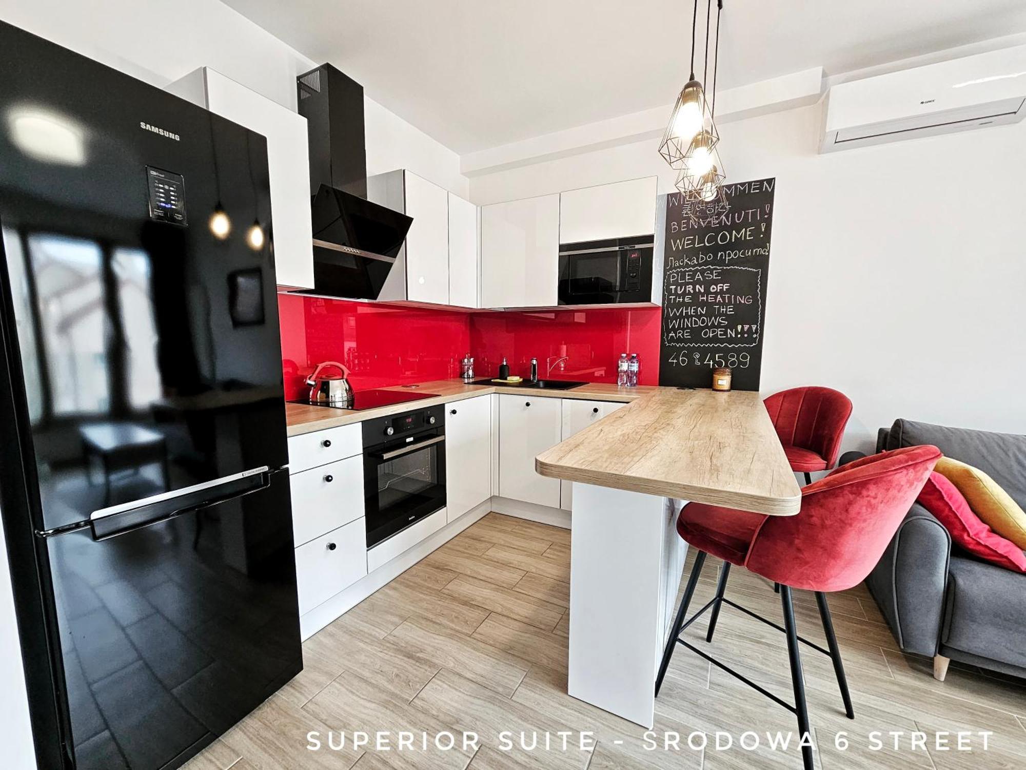5-Stars Apartments - Old Town Szczecin Oda fotoğraf