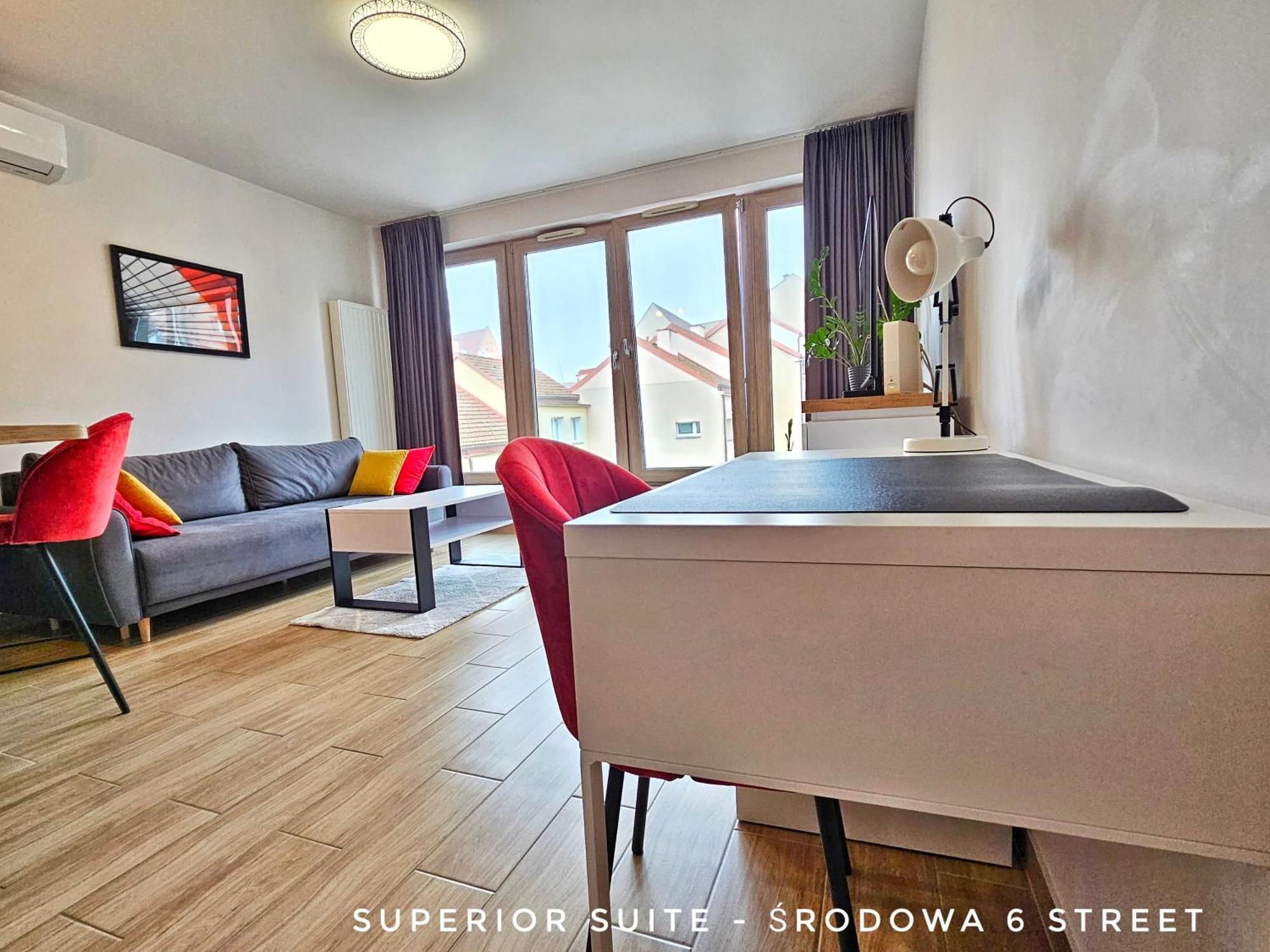 5-Stars Apartments - Old Town Szczecin Oda fotoğraf