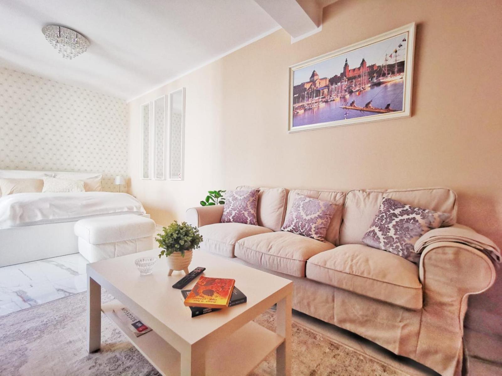 5-Stars Apartments - Old Town Szczecin Oda fotoğraf
